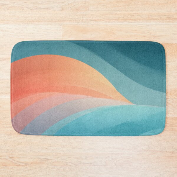 Item preview, Colorful waves in an abstract design designed and sold by anytka.