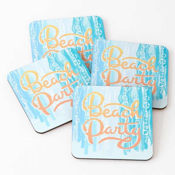 Item preview, Beach Party Typography Piece designed and sold by jshuphotography.