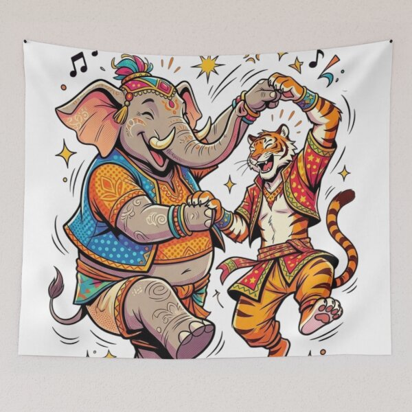 Item preview, Dancing duo designed and sold by PP&RAINBOW SHOP.