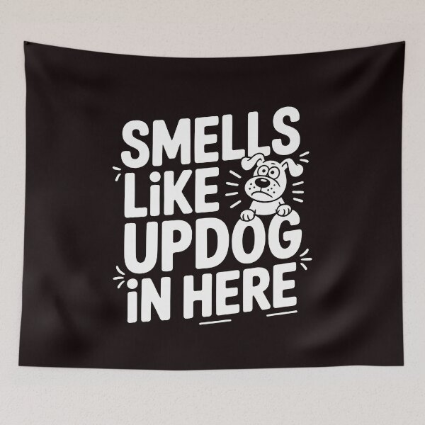 Item preview, Smells Like Updog In Here – Dad Joke Updog Joke Sarcastic Humor designed and sold by Redgiant87x.