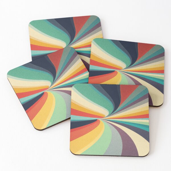 Item preview, Colorful spiral pattern in a design designed and sold by anytka.