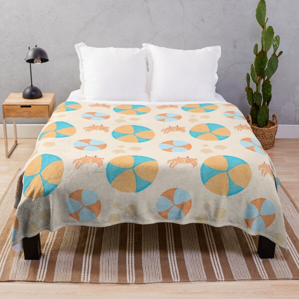 Item preview, Crabs and Beach Ball Pattern designed and sold by jshuphotography.