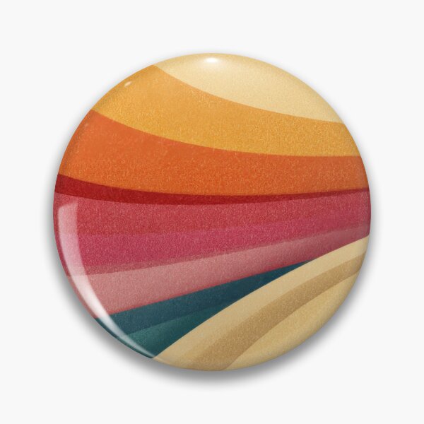 Item preview, Colorful waves and shapes in design designed and sold by anytka.