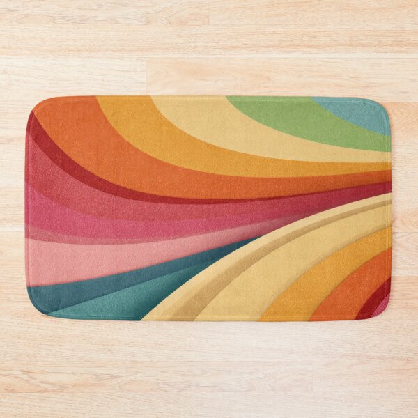 Item preview, Colorful waves and shapes in design designed and sold by anytka.