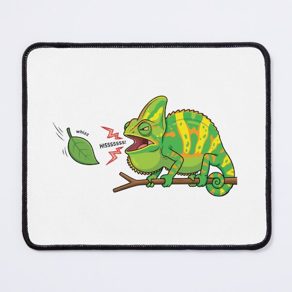 Item preview, Hissing At Leaves Dramatic Veiled Chameleon designed and sold by Petzzz.