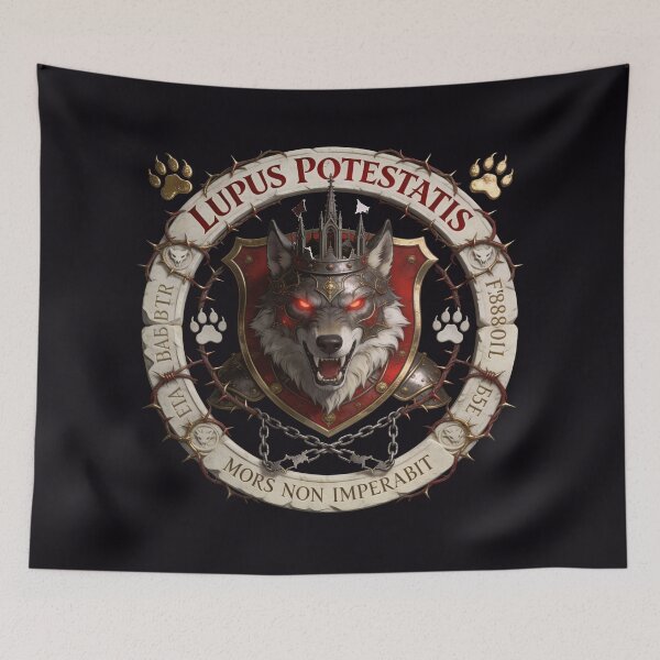 Item preview, LUPUS POTESTATIS Band Logo Alternative designed and sold by GeoWhimsy Studio.