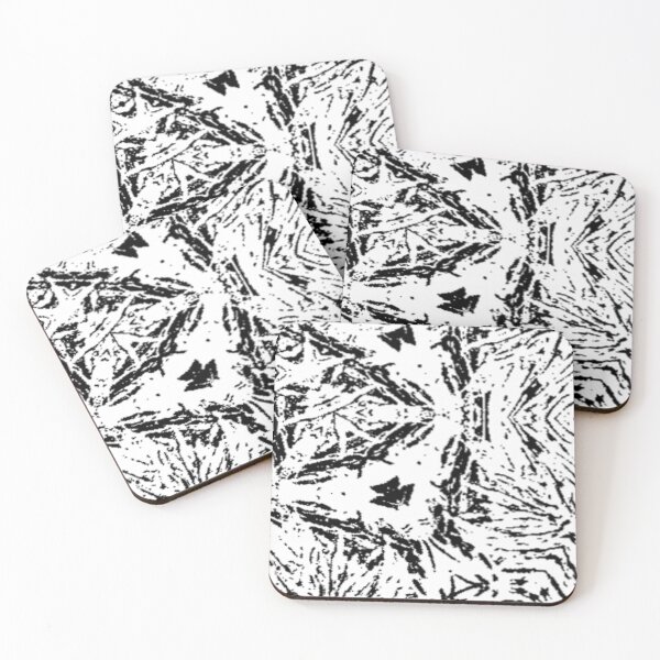 Item preview, Cat black‑and‑white abstraction designed and sold by DesignbyDizdar.
