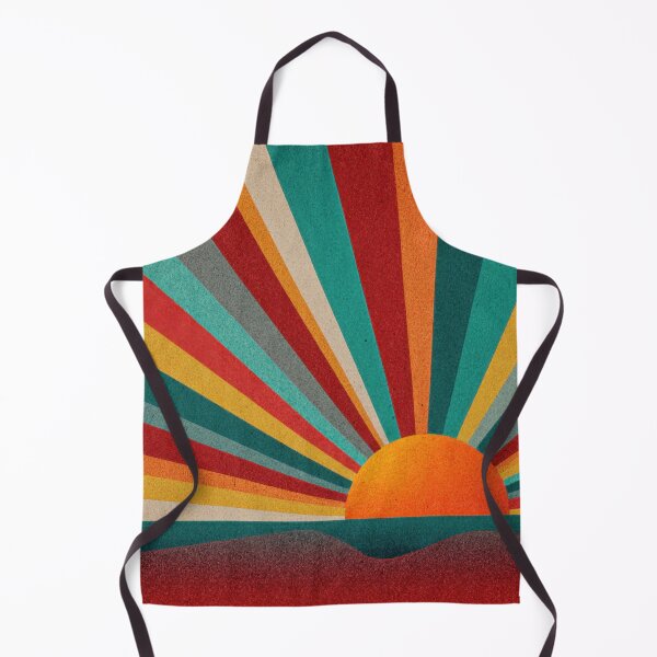 Item preview, Colorful sunrise over waves designed and sold by anytka.