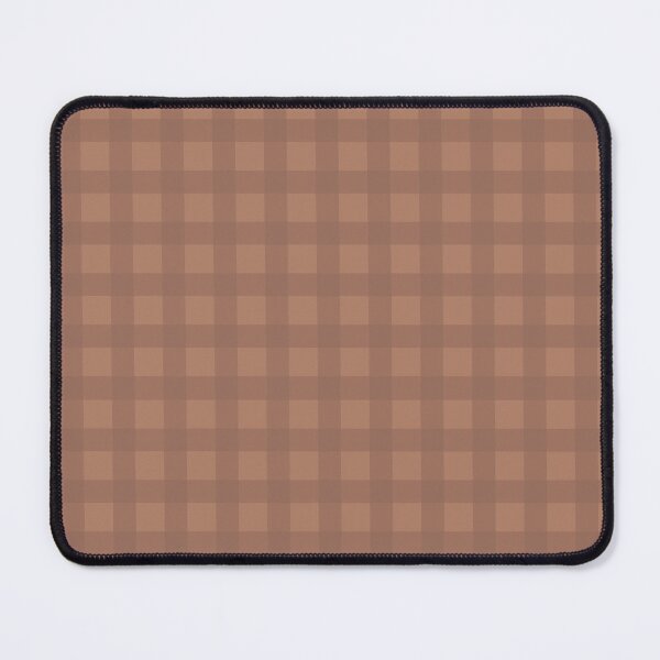 Item preview, Mocha Elegance Gingham Plaid Print designed and sold by Daniel Bevis Design.