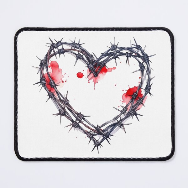 Item preview, Captive heart, barbed wire designed and sold by LiskoDesign.