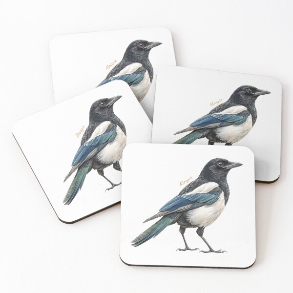 Item preview, Magpie bird, Garden Bird designed and sold by iclipart.