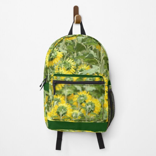 Artikelvorschau, Sunflower Field Pattern – Yellow Floral Background Nature Aesthetic Wall Art entworfen und verkauft von onubi.