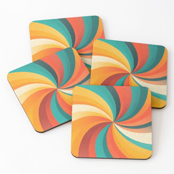 Item preview, Colorful swirl pattern in motion designed and sold by anytka.