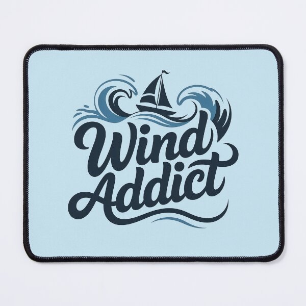 Item preview, Wind Addict Sailboat Ocean Adventure designed and sold by WikaKowalczyk.