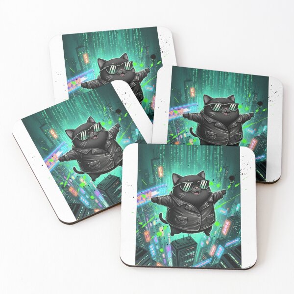 Item preview, Matrix Cat Streetwear Graphic Edition designed and sold by CataosMeow.