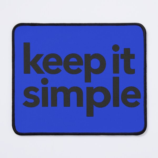 Item preview, Keep It Simple Clean Design designed and sold by echoink-studio.