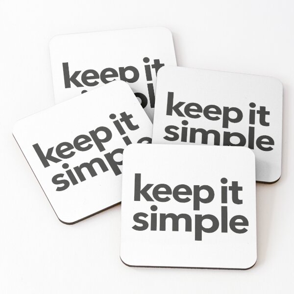 Item preview, Keep It Simple Clean Design designed and sold by echoink-studio.