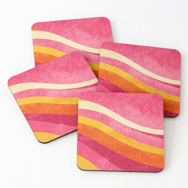 Item preview, Colorful wave patterns on a surface designed and sold by anytka.
