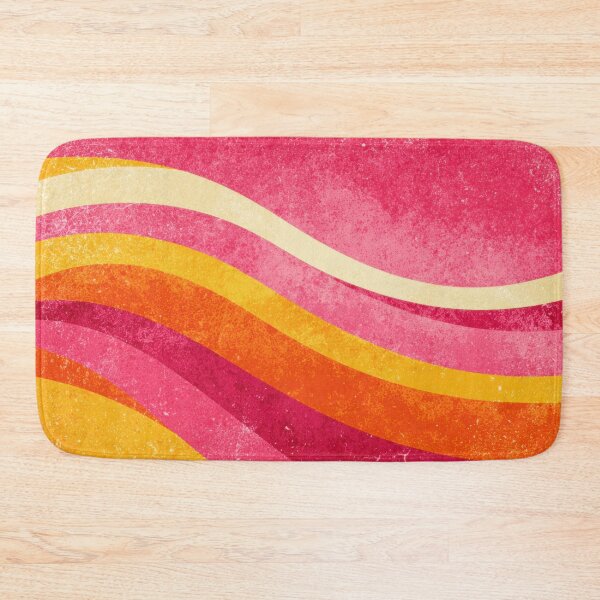 Item preview, Colorful wave patterns on a surface designed and sold by anytka.