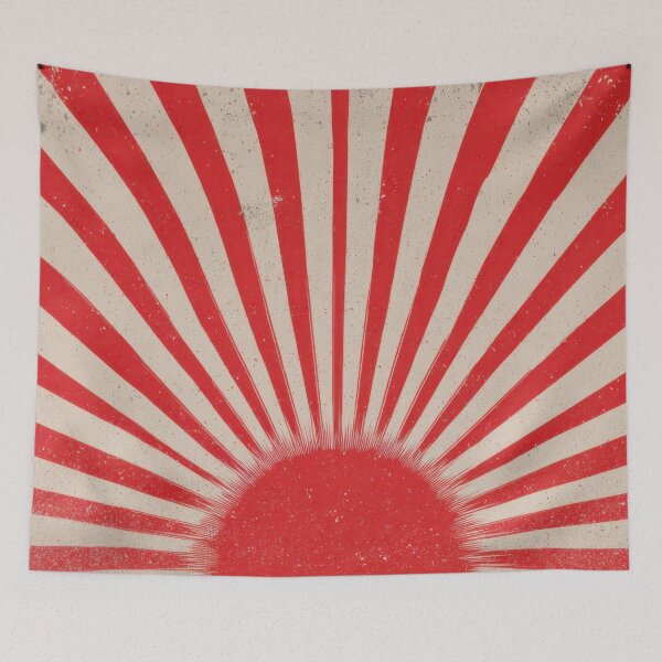 Item preview, Red rays shine from a central point designed and sold by anytka.