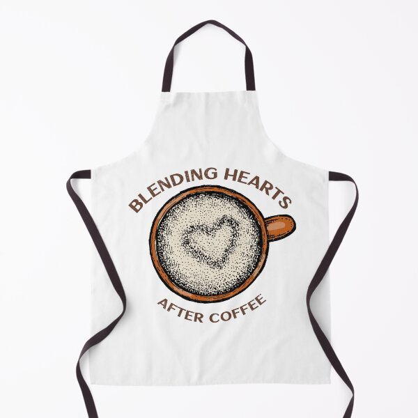 Item preview, BLENDING HEARTS AFTER COFFEE BREWING LOVE designed and sold by Kid-roi.