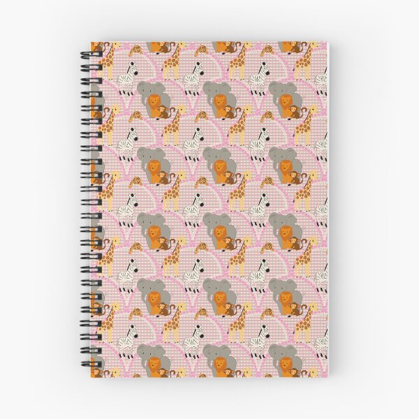 Item preview, Pink jungle Scallop gingham pattern  designed and sold by Tatiana Ribeiro.