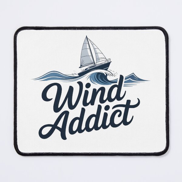 Item preview, Wind Addict Sailboat Ocean Adventure designed and sold by WikaKowalczyk.