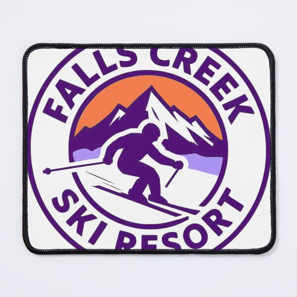 Item preview, Falls Creek Ski Resort Winter Wonderland Travel Poster designed and sold by gary44.