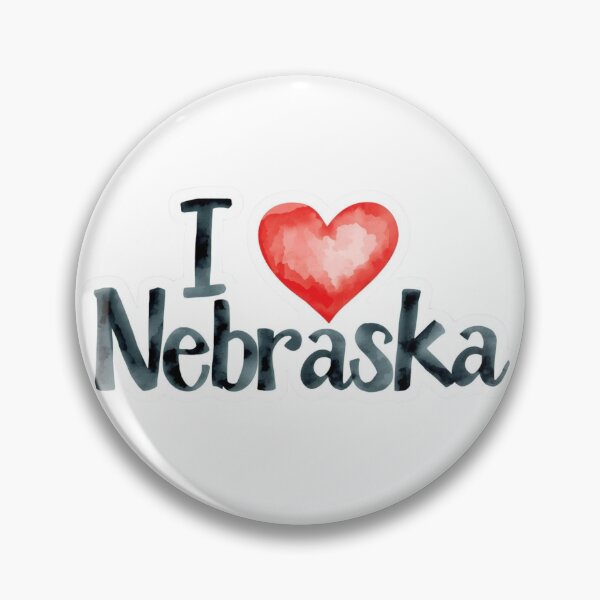 Item preview, I Love Nebraska designed and sold by PamLeeDesign.
