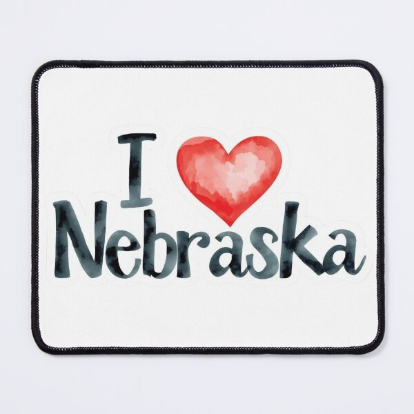 Item preview, I Love Nebraska designed and sold by PamLeeDesign.