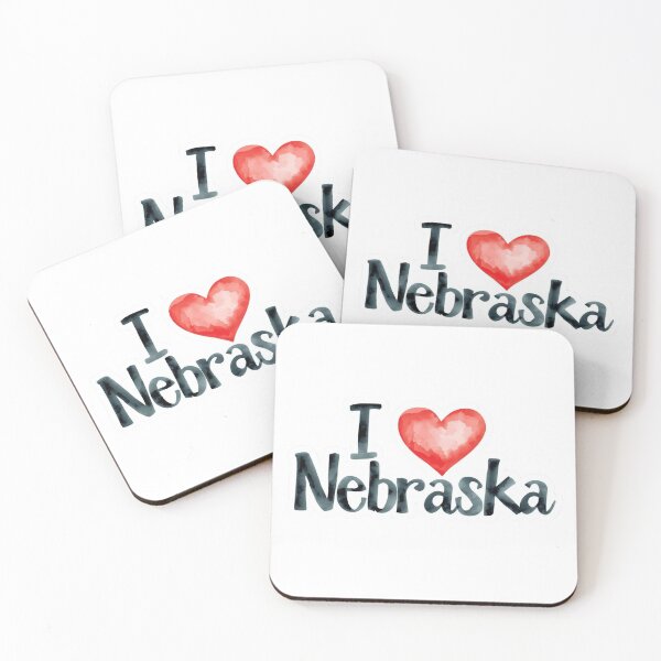 Item preview, I Love Nebraska designed and sold by PamLeeDesign.
