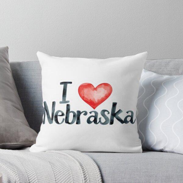 Item preview, I Love Nebraska designed and sold by PamLeeDesign.