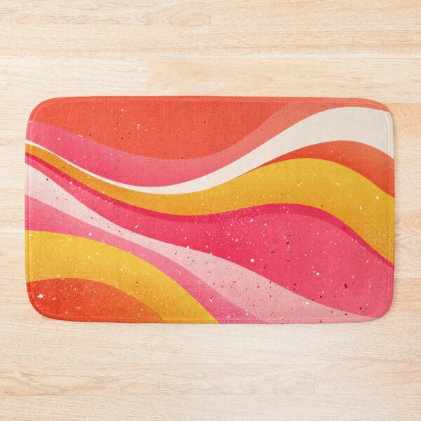Item preview, Colorful wave pattern on a surface designed and sold by anytka.