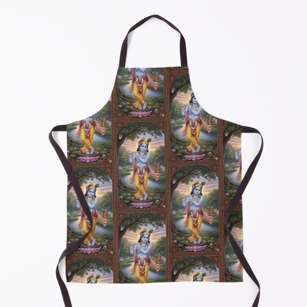 Item preview, Shri Krishna Hindu Spiritual Sticker PNG designed and sold by SouravDesigns.