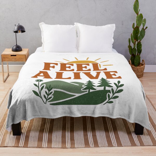 Item preview, Feel Alive Fitness Minimal Design designed and sold by echoink-studio.