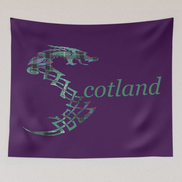 Aperçu de l'œuvre Capitale Nessie (tartan de chasse MacDonald des Îles) créée et vendue par Murph's Images.