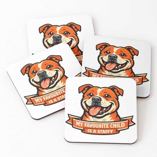 Item preview, My Favourite Child Is A Staffy designed and sold by BestFriendTees.