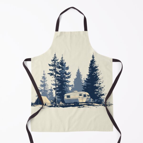 Item preview, Trailer camping by the forest designed and sold by anytka.