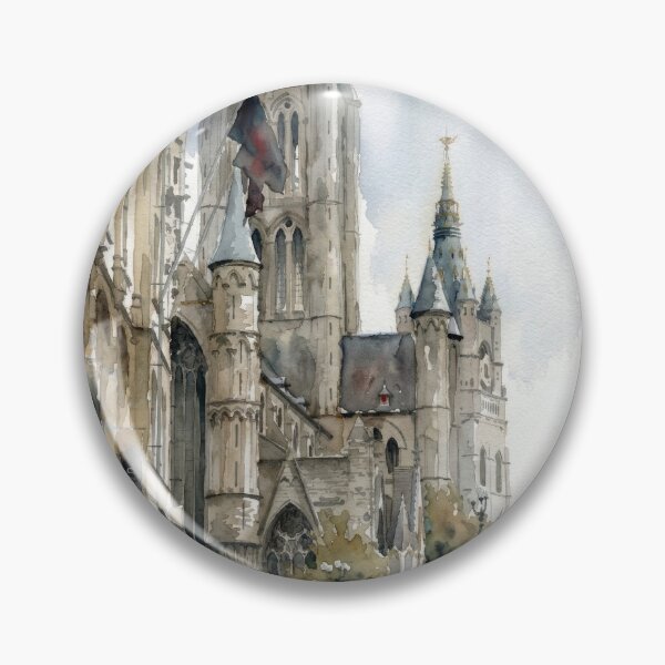 Item preview, St Nicholas Church Ghent designed and sold by caracatita75.