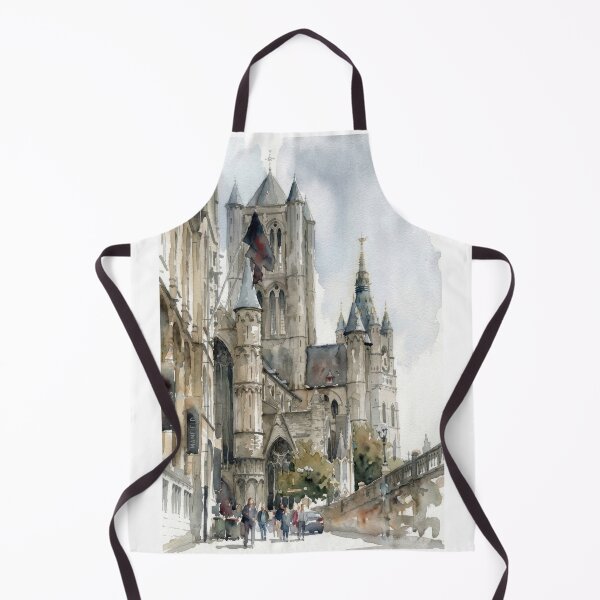 Item preview, St Nicholas Church Ghent designed and sold by caracatita75.