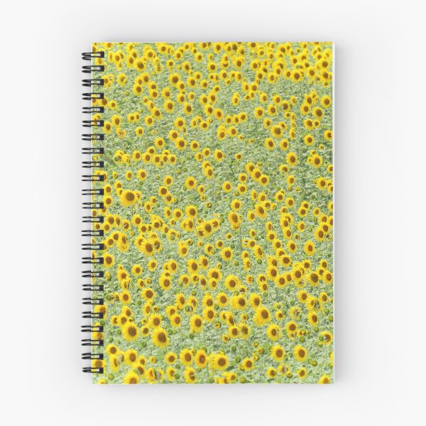 Item preview, Sunflower Field Landscape – Endless Yellow Flowers Pattern Nature Aesthetic Wall Art designed and sold by onubi.