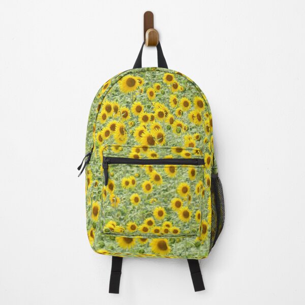 Item preview, Sunflower Field Landscape – Endless Yellow Flowers Pattern Nature Aesthetic Wall Art designed and sold by onubi.