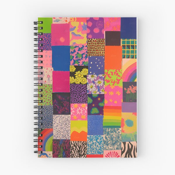 Item preview, Vibrant Pattern Collage – Colorful Aesthetic Design designed and sold by Rangmanch.