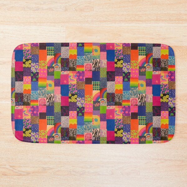 Item preview, Vibrant Pattern Collage – Colorful Aesthetic Design designed and sold by Rangmanch.