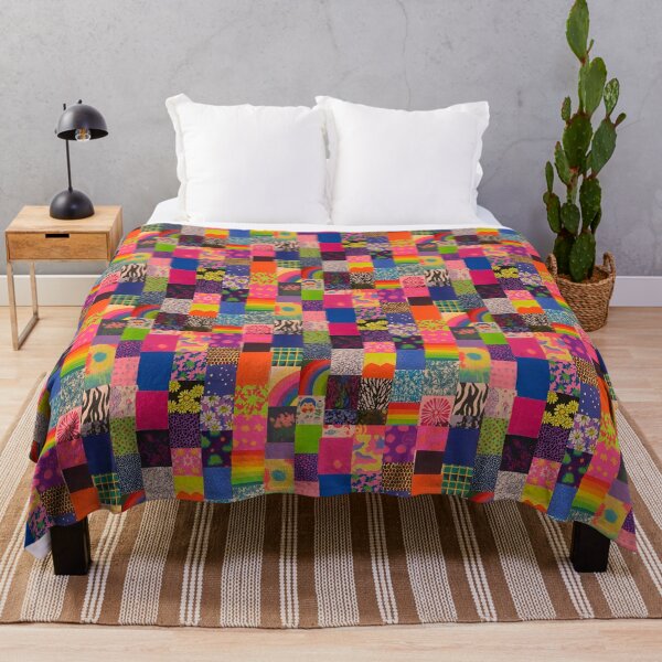 Item preview, Vibrant Pattern Collage – Colorful Aesthetic Design designed and sold by Rangmanch.