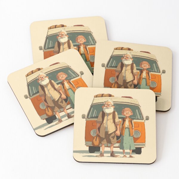 Item preview, Elder couple stands in front of van designed and sold by anytka.