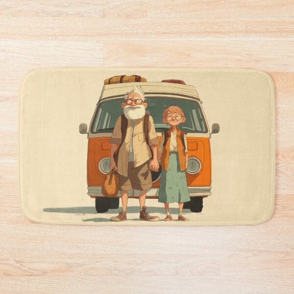 Item preview, Elder couple stands in front of van designed and sold by anytka.