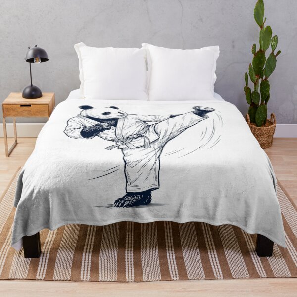 Item preview, Vintage Panda Doing Karate Martial Art Animal Lover designed and sold by TerryConnells.