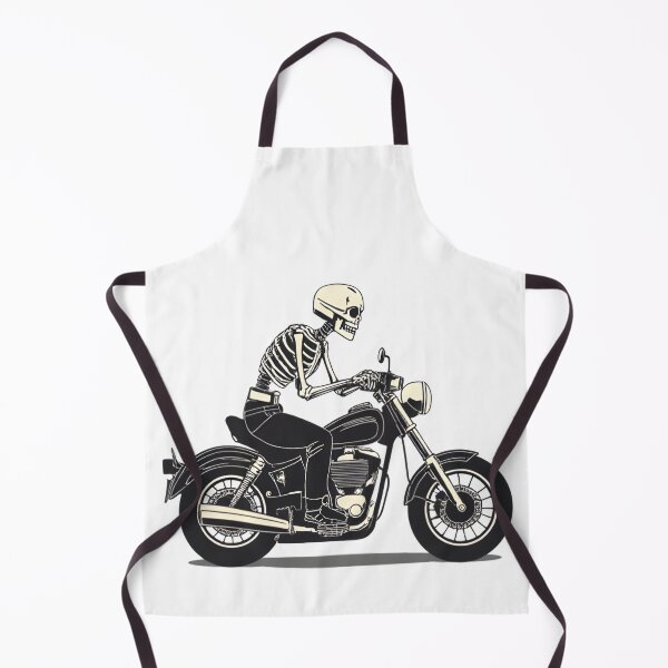 Item preview, Skeleton Rider – Dead Fast Motorcycle Graphic designed and sold by Kavya Art.