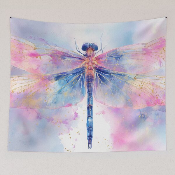 Item preview, Vibrant dragonfly on bright bg designed and sold by anytka.